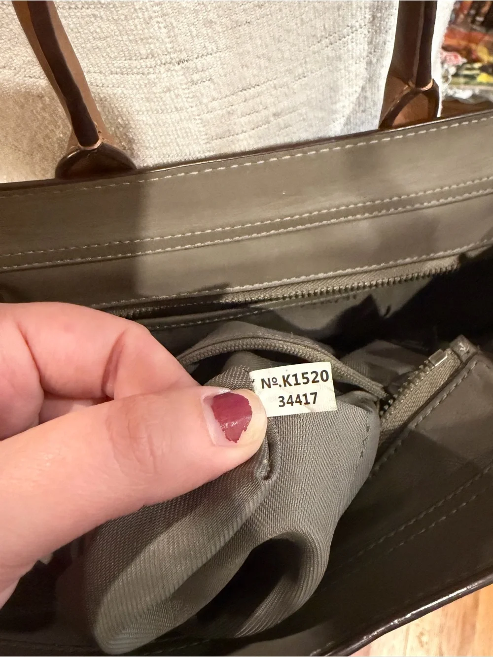 Tan Coach Swagger 27 - 34417